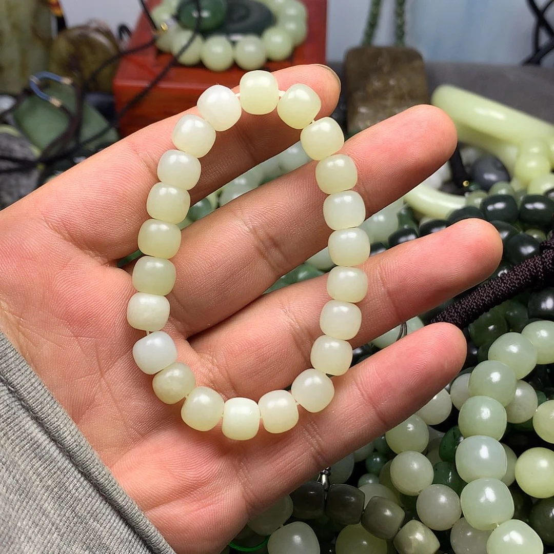 和田玉手链未镶嵌