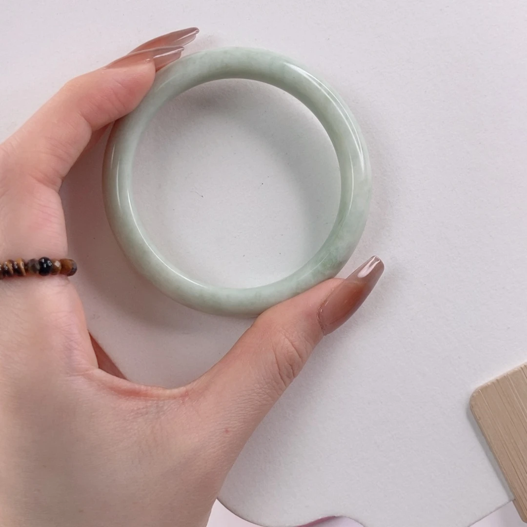 蓝田玉（蛇纹石化大理石玉）手镯未镶嵌用****7