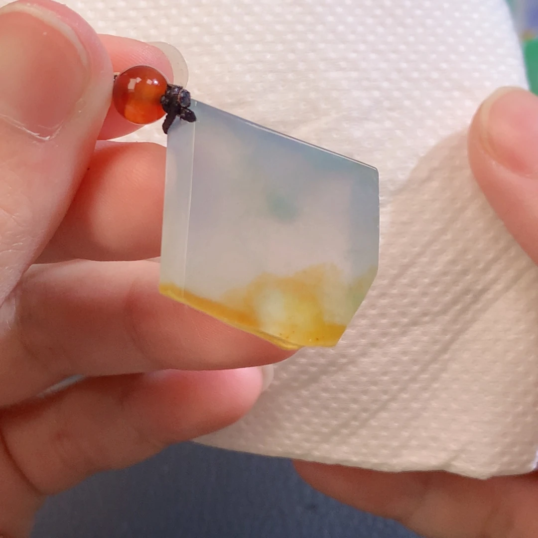 翡翠未镶嵌吊坠(不含链)374