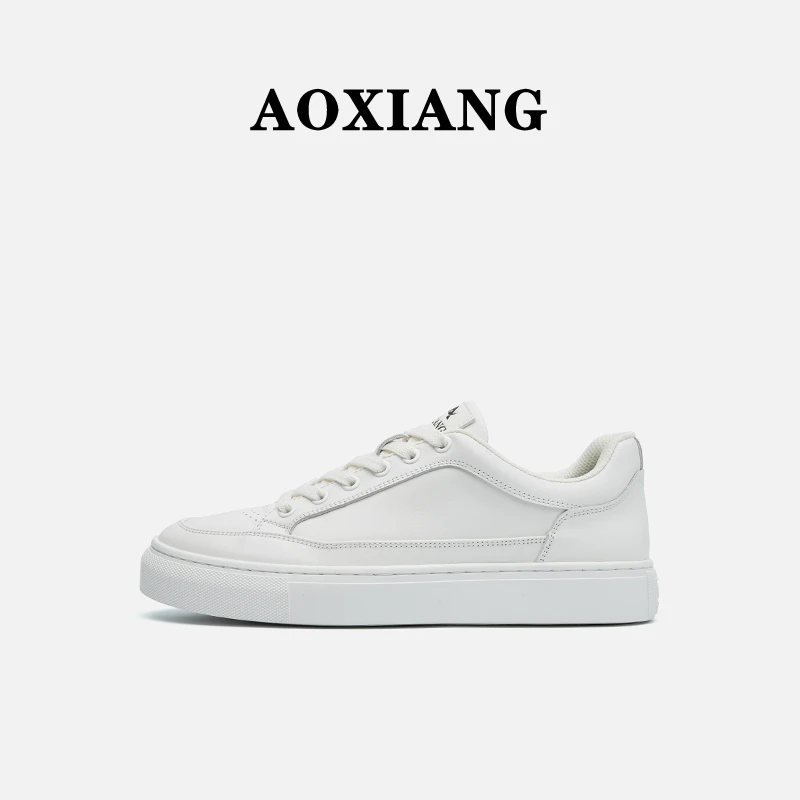 男鞋2025新款秋季商务男士鞋子透气黑色圆头软底男鞋休闲板鞋