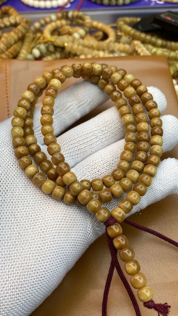 龙脊菩提老型玉化料全品无钥匙孔【尺寸7mm*6mm】原生态保真