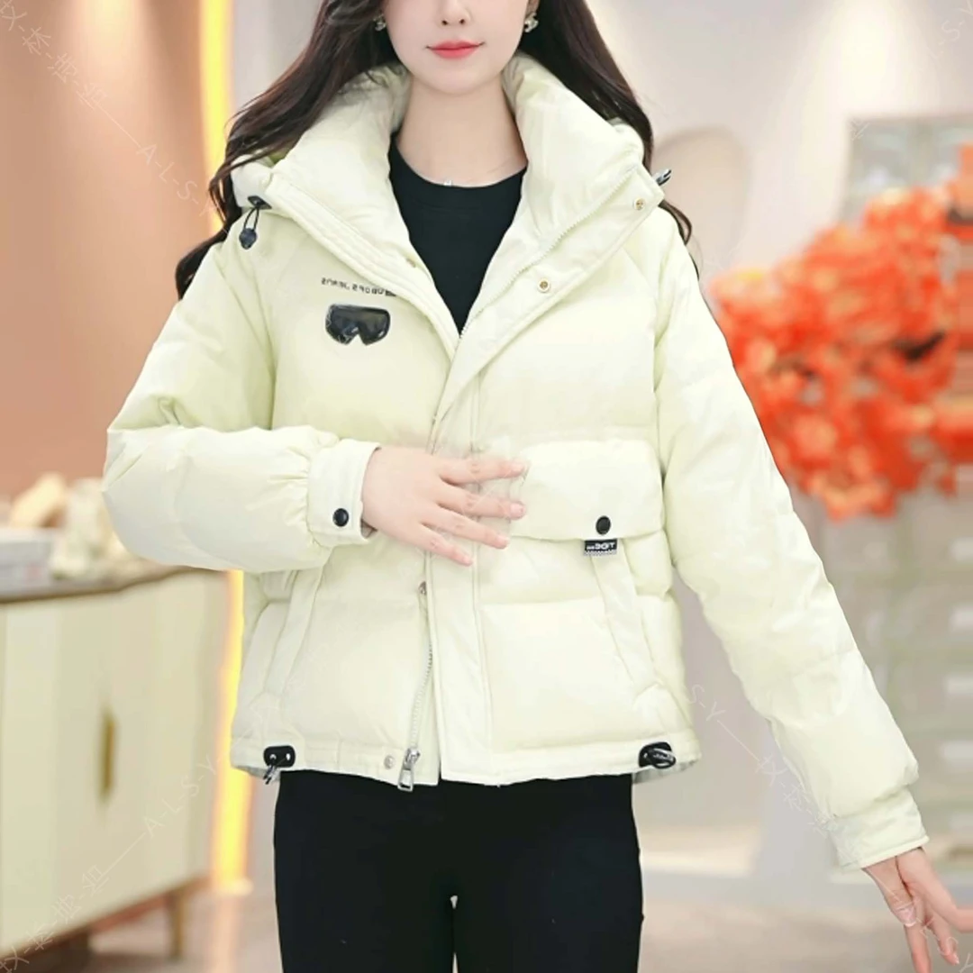 潮流时尚白鸭绒羽绒服女2024款冬装洋气时尚保暖气质显瘦24D08