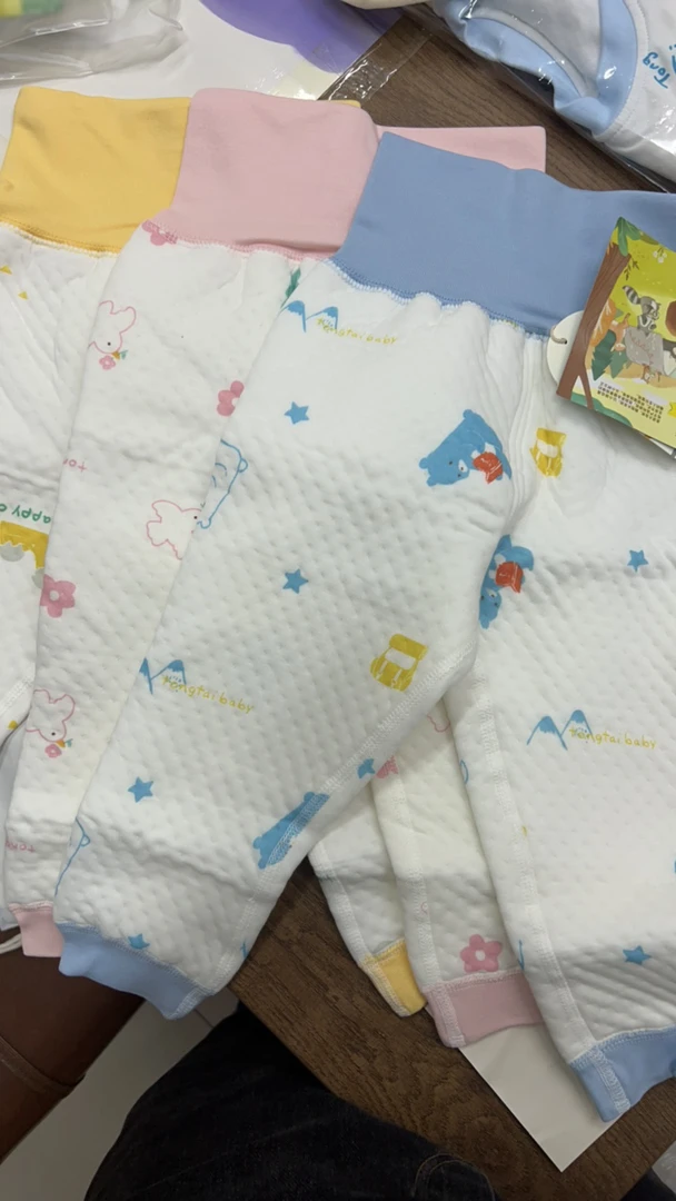 宝宝用品服饰空气棉高腰裤瑕疵过款