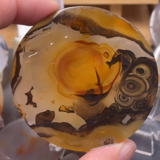 玛瑙/玉髓吊坠(不含链)未镶嵌