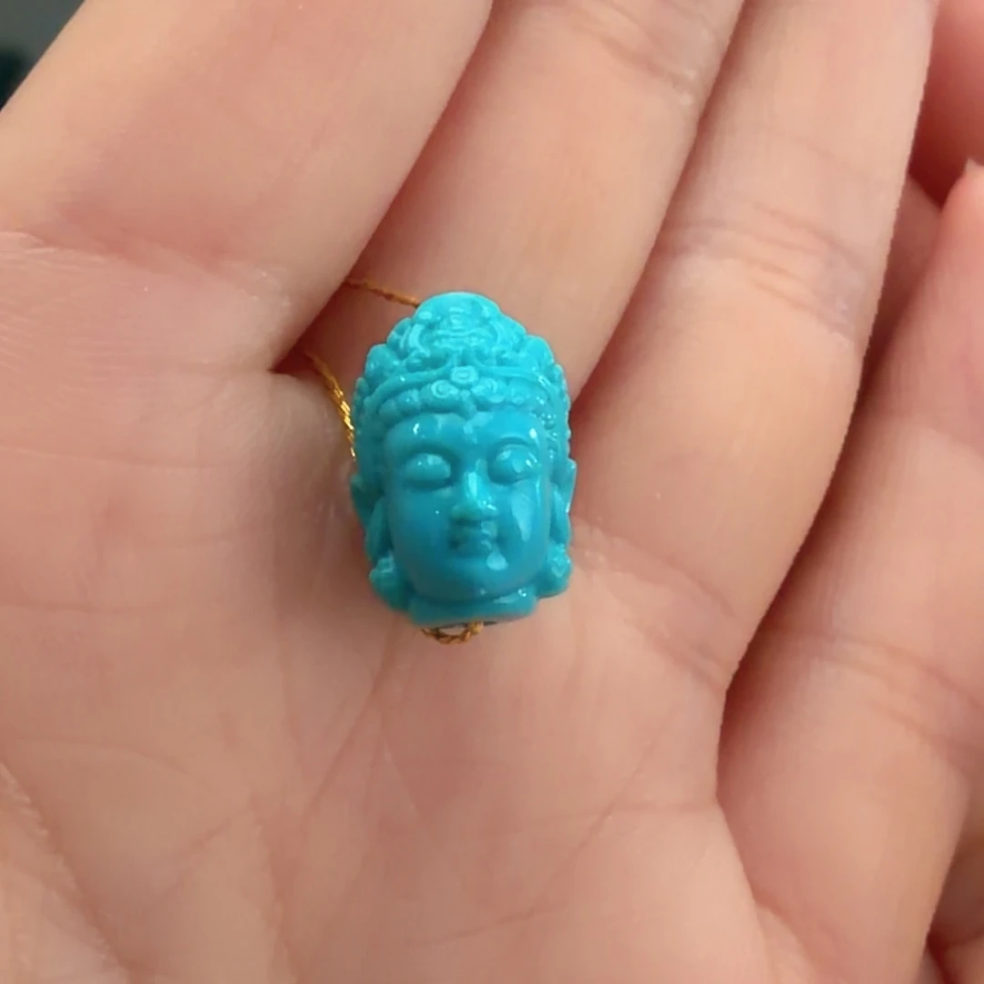 绿松石未镶嵌颈饰