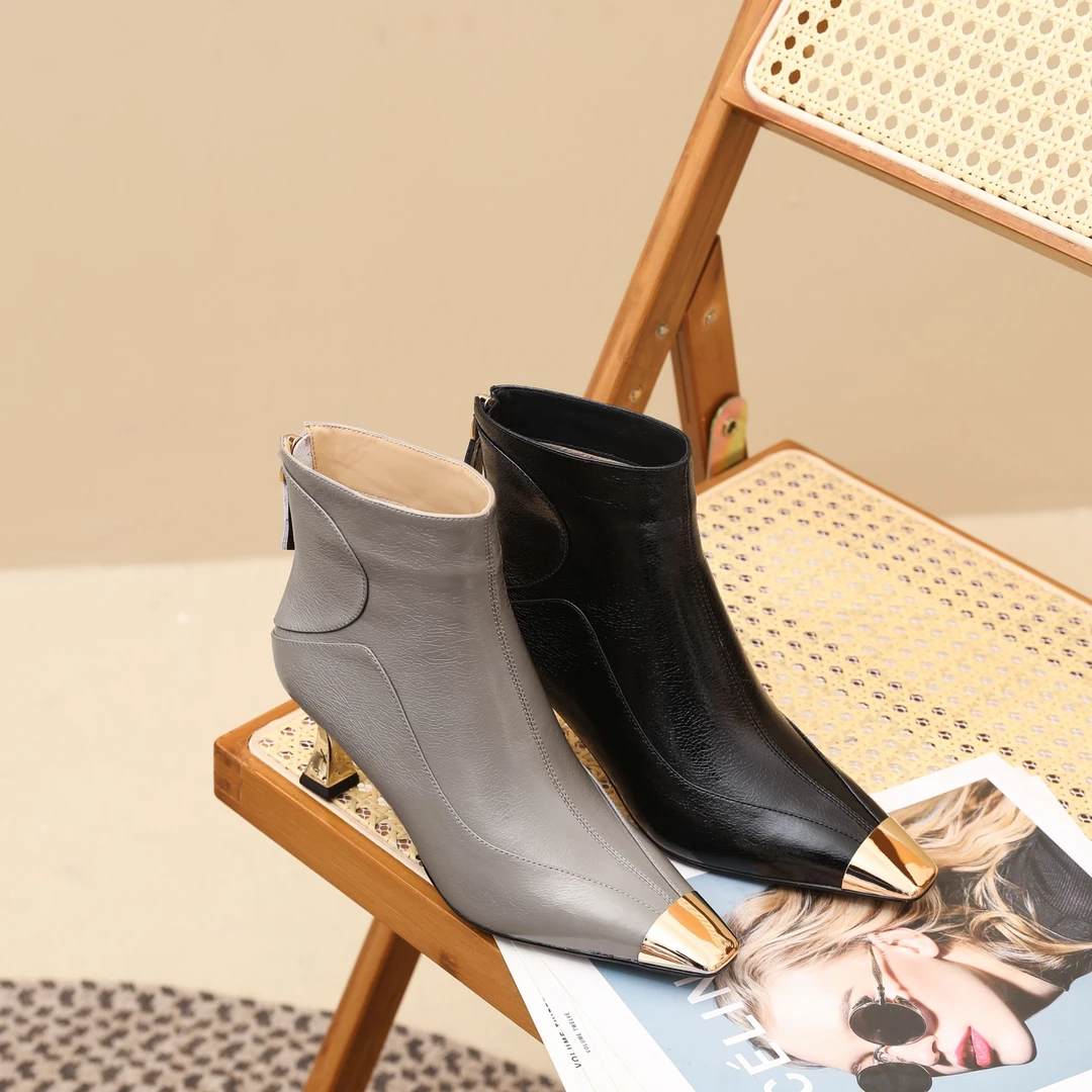 6CM2025秋冬季新款时尚真皮百搭皮鞋X060