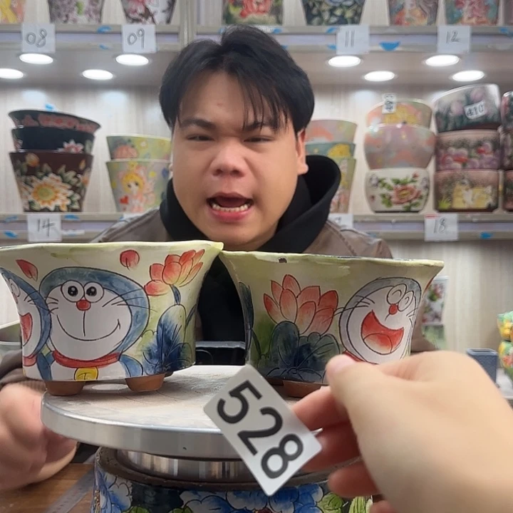 紫砂花盆瑕疵瑕疵528