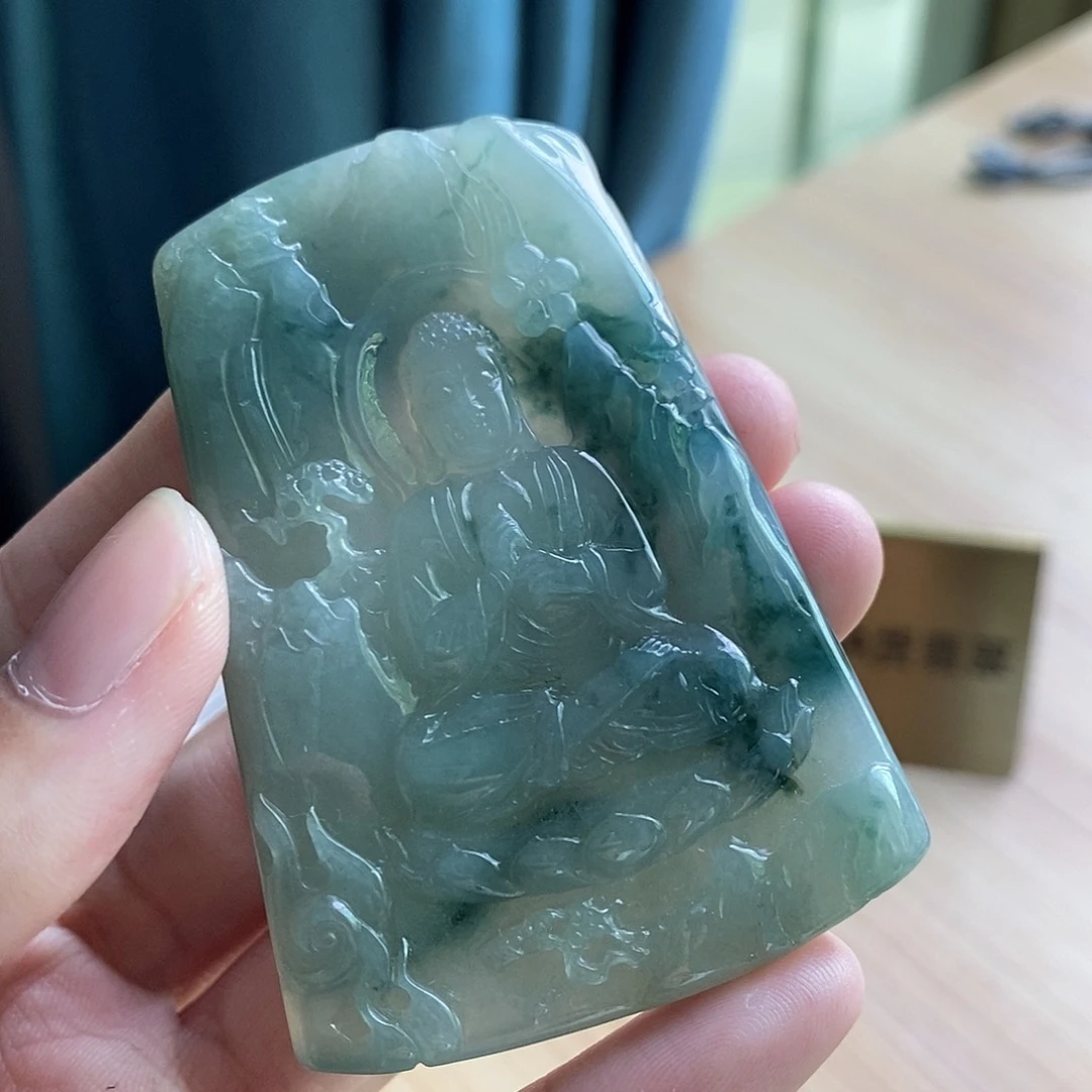 【闪购商品】颈饰未镶嵌翡翠天然缅甸A货翡翠