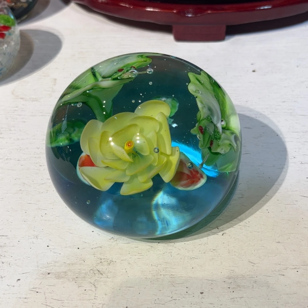 萌***3琉璃手工艺品纯手工瑕疵炸裂
