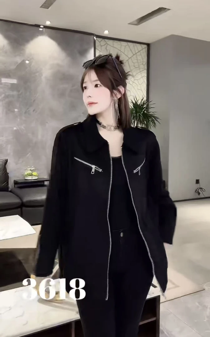 张肉肉3618拉锁外套
