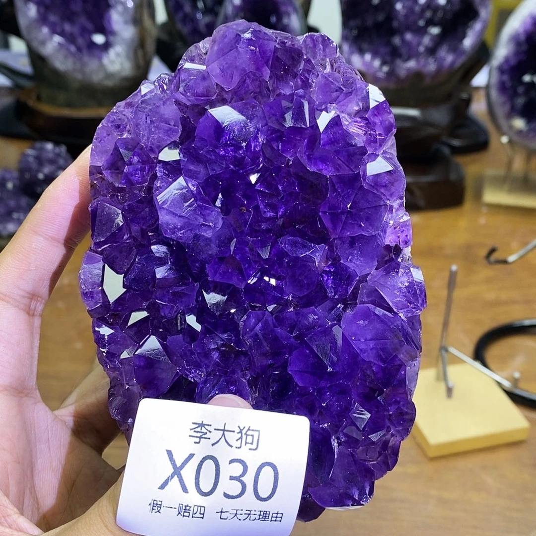 未镶嵌大型摆件（非配饰）紫晶