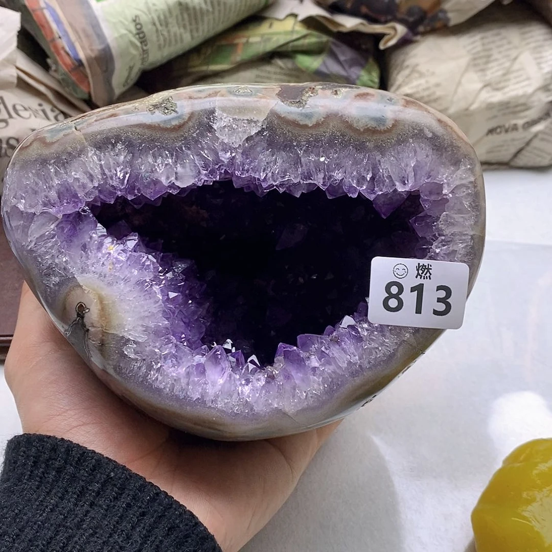 紫晶大型摆件（非配饰）未镶嵌