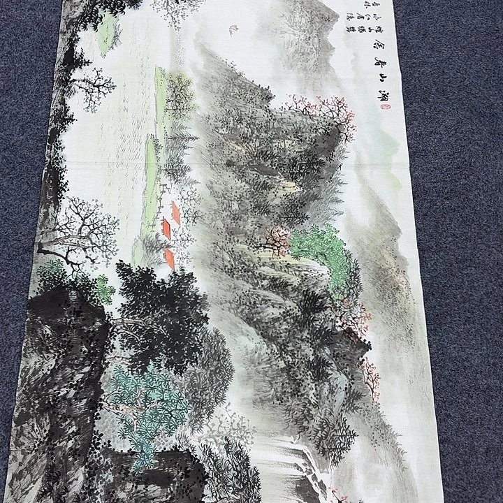 国画纯手绘国画作品