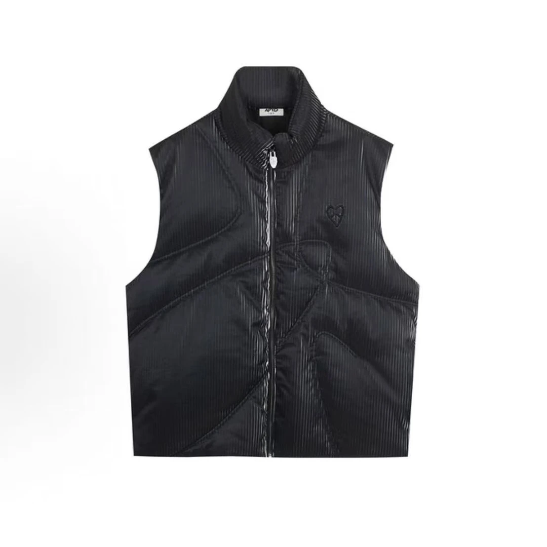 INXX ALLPICK系列 纯色爱心刺绣图案马甲男女同款APD4151593