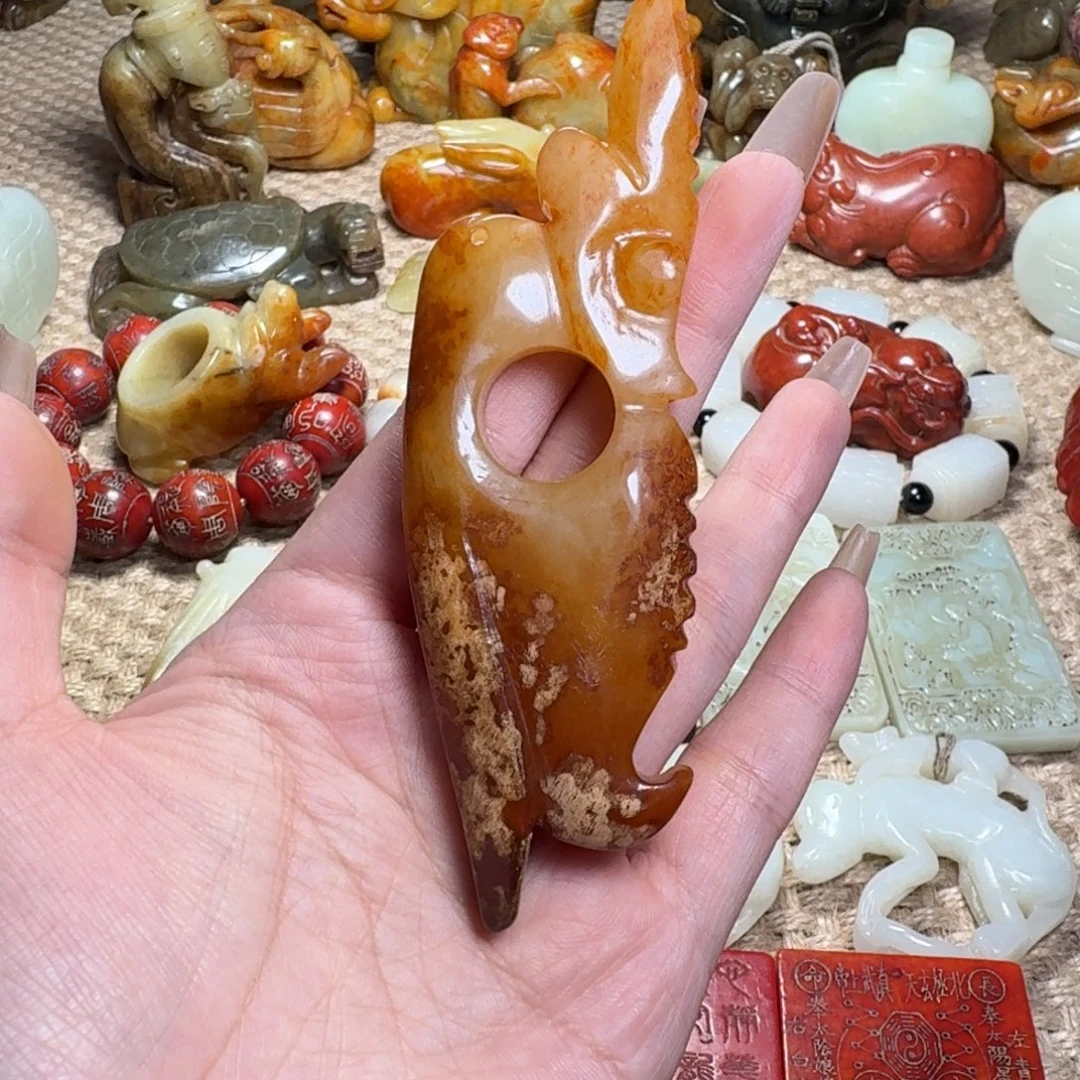 白玉菩提吊坠挂件