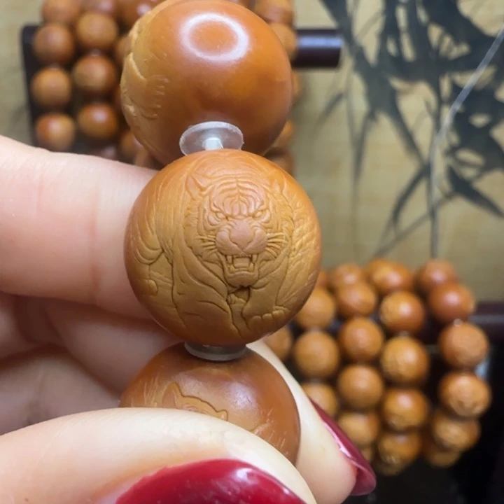 恐***鸟手串/手链橄榄核橄榄核手串