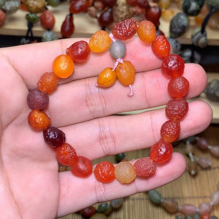 玛瑙/玉髓手链未镶嵌