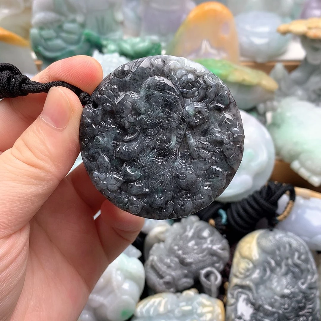 吊坠(不含链)未镶嵌翡翠