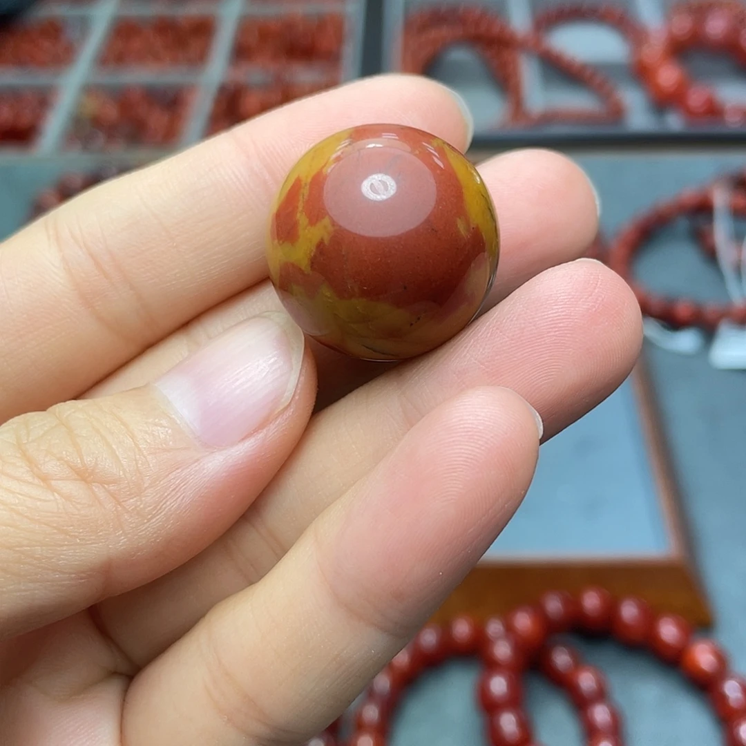 南红玛瑙单珠未镶嵌23