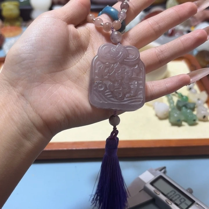 石英岩玉合金手链