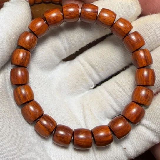 檀香紫檀（小叶紫檀）全陈化老料把件串