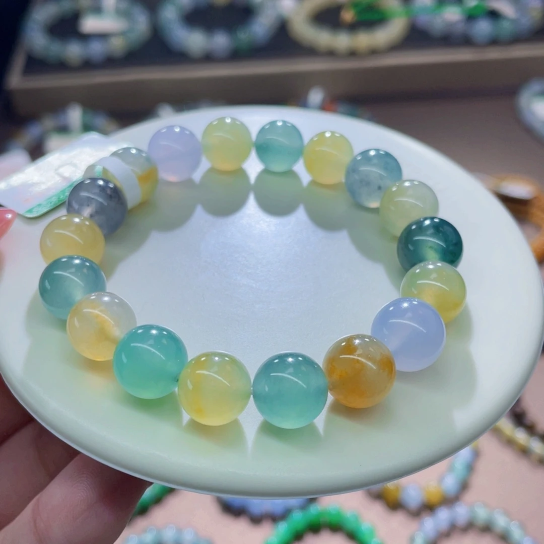 未镶嵌手链翡翠品质多宝卡10
