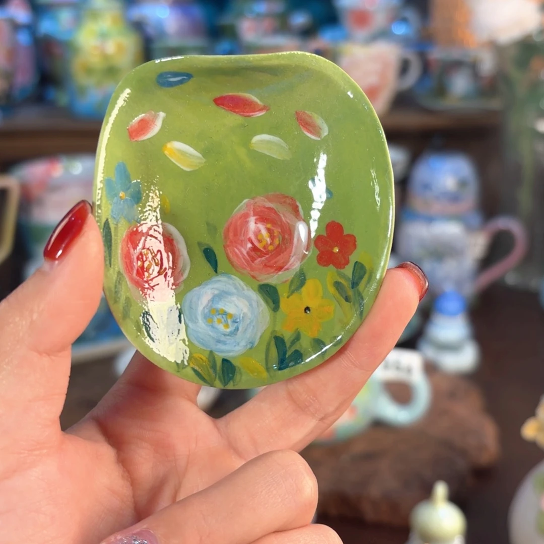 景德镇手绘高温釉下彩陶瓷茶具