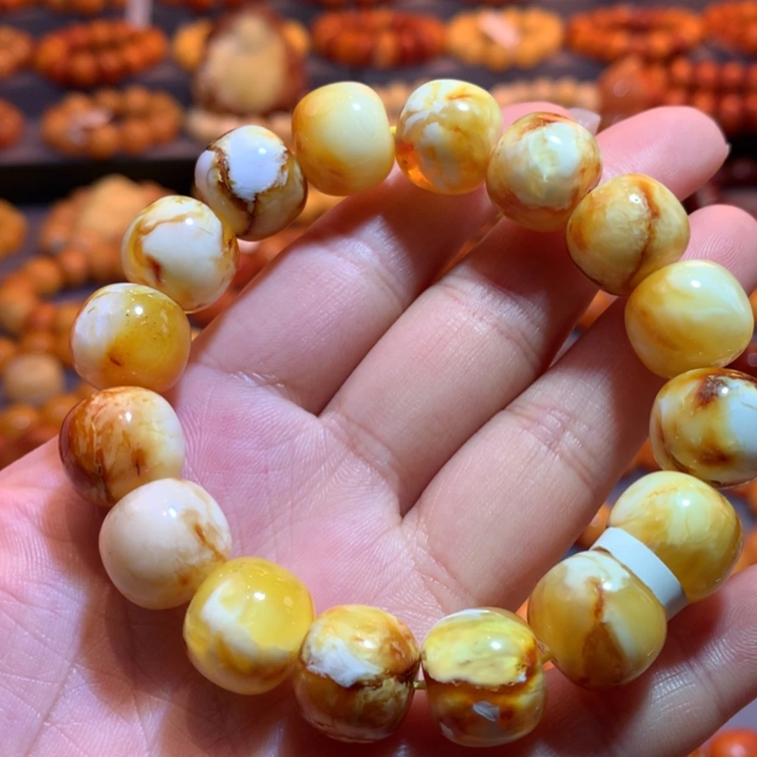 【闪购商品】未镶嵌蜜蜡手串蜜蜡手串