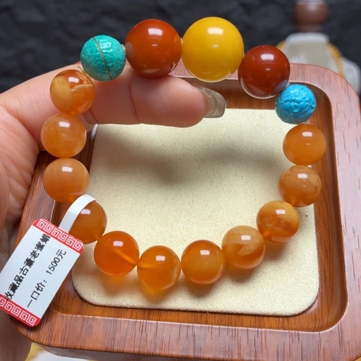 蜜蜡未镶嵌手链手串