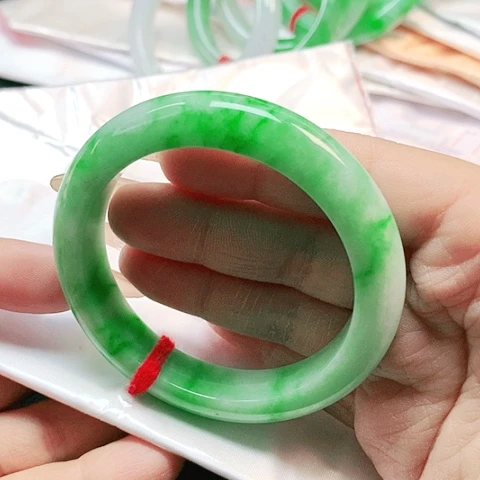 未镶嵌手镯翡翠2142