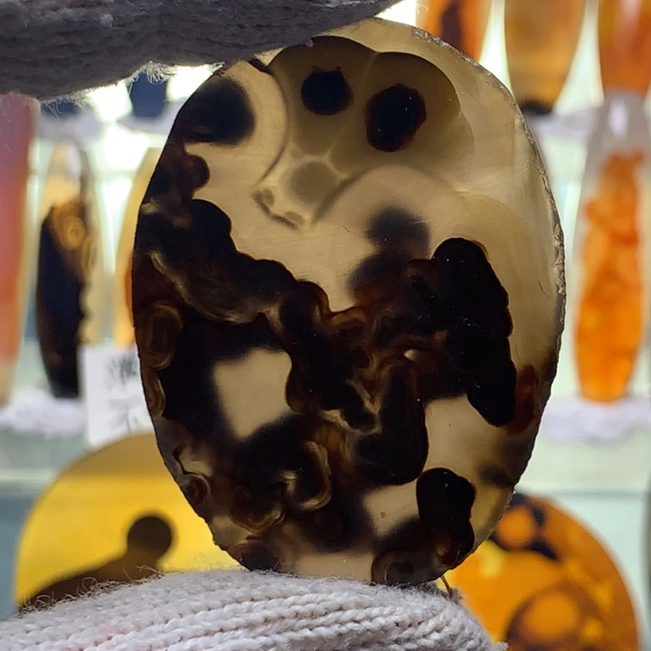 合金玛瑙/玉髓珠宝半成品135