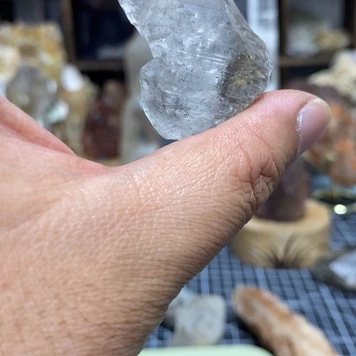 水晶水晶柱未镶嵌