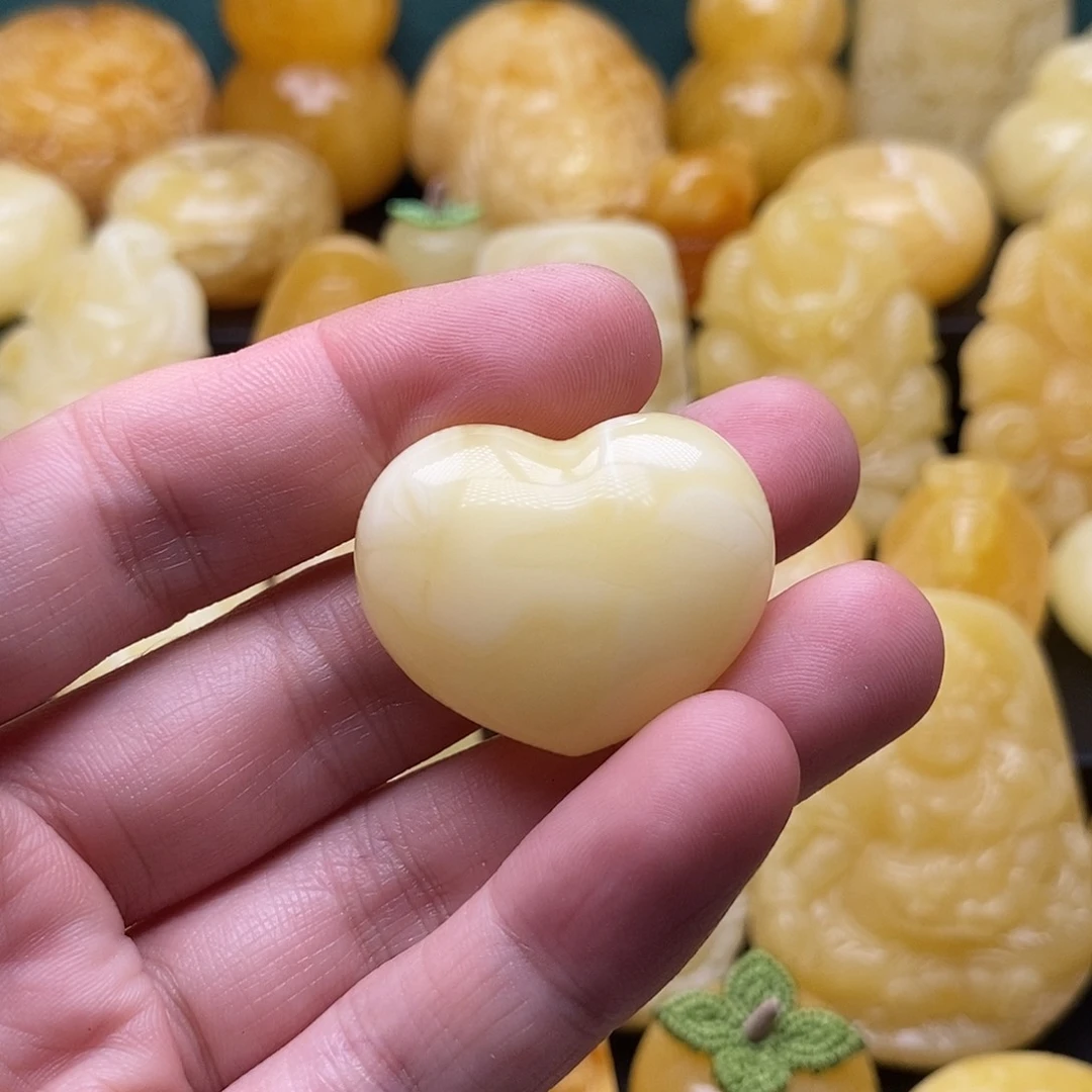 琥珀颈饰未镶嵌琥珀蜜蜡吊坠