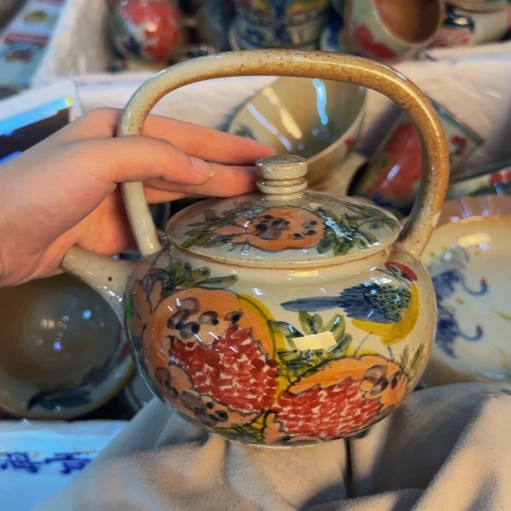 瓷片景德镇陶瓷手工手绘