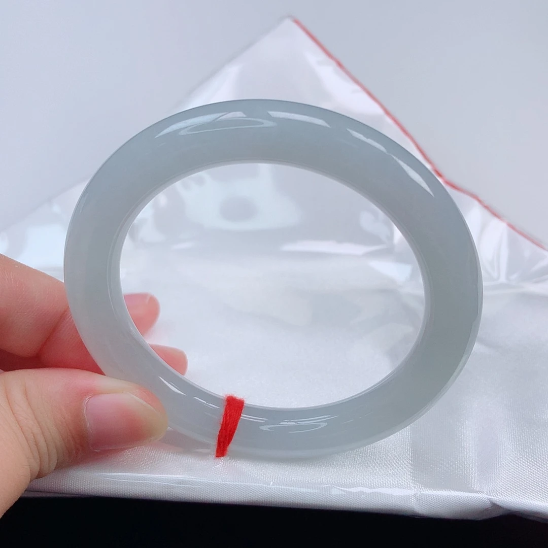 未镶嵌手镯翡翠53圆条