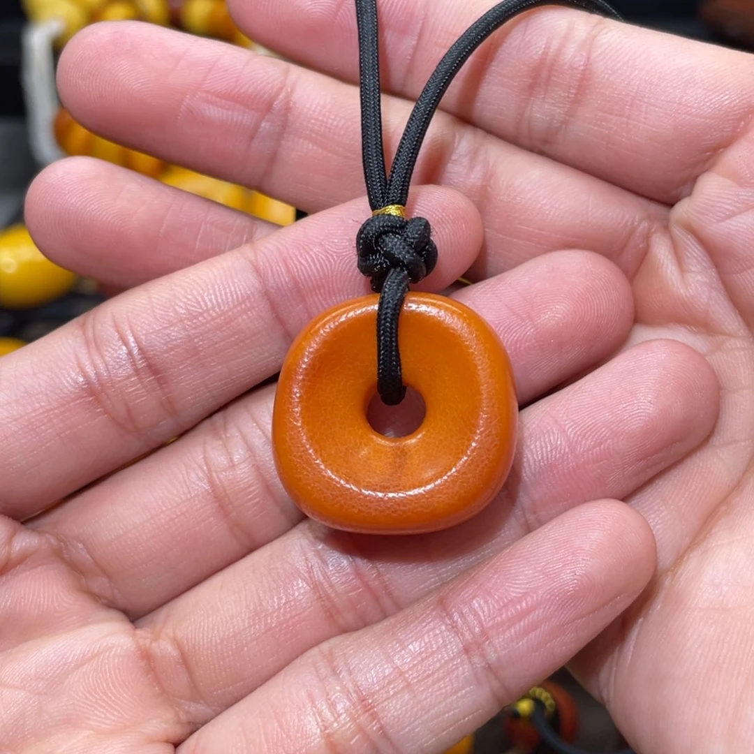 【闪购商品】未镶嵌蜜蜡裸石饼子