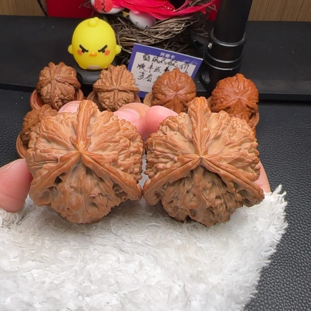 把件文玩核桃白奔全品45