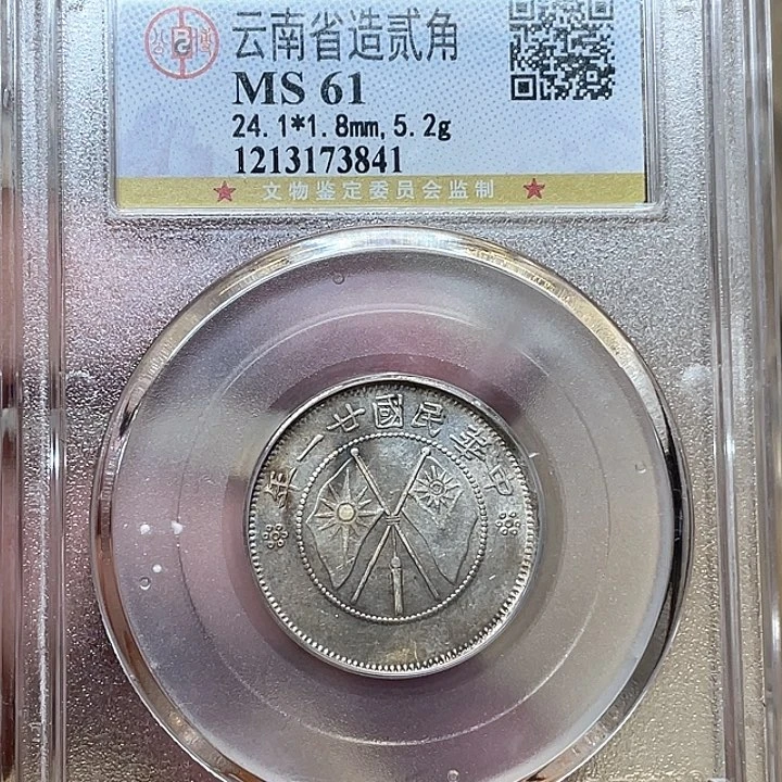 银古钱币一枚图片品相