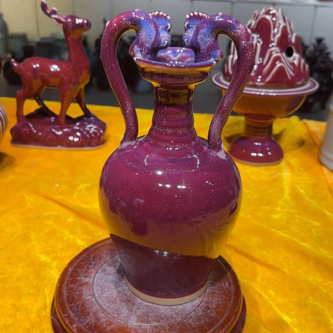 陶摆件郑家钧瓷摆件