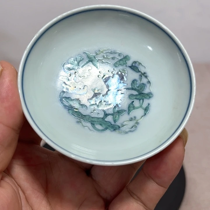 快***2摆件青花斗彩8888