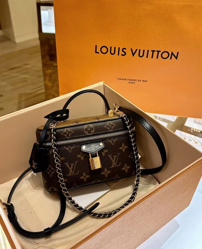 未使用 LouisVuitton/路易威登  澳海贝/lv新款化妆包小号