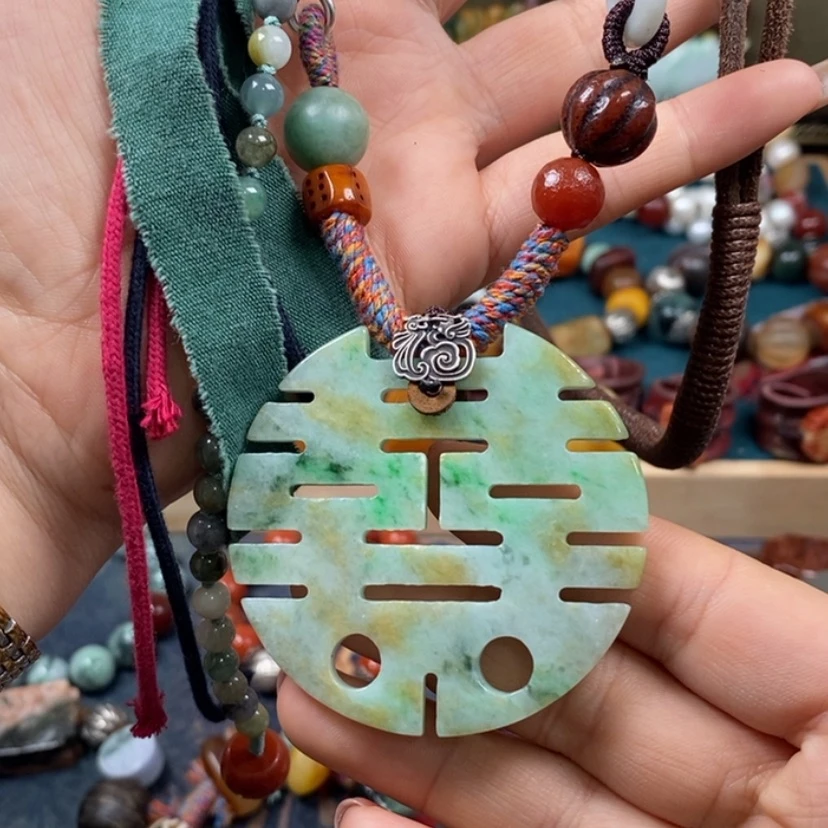 【闪购商品】翡翠颈饰未镶嵌项链