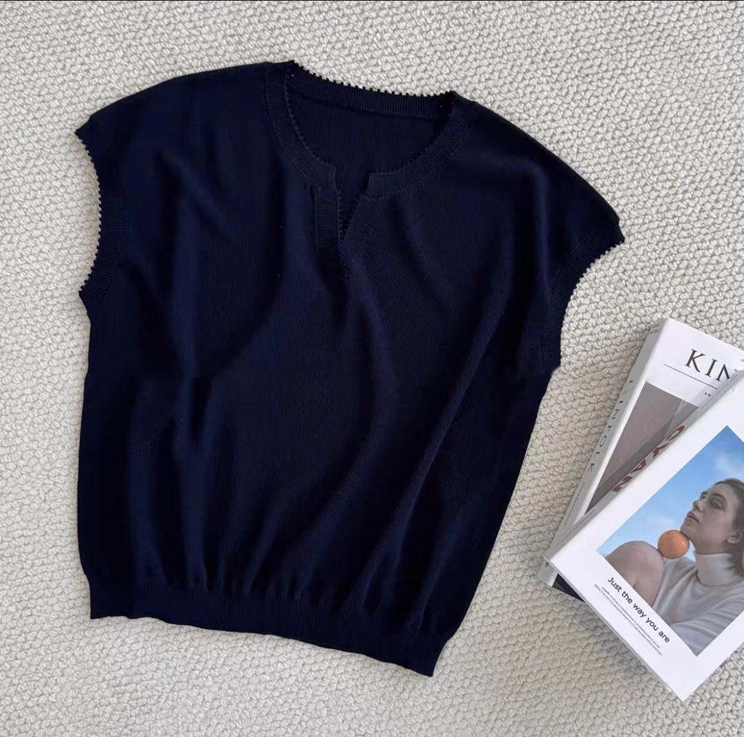 【赠运费补贴】卷边短袖显瘦百搭时尚百搭夏季新款244