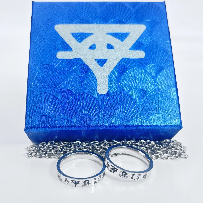钛钢戒指 华晨宇火星人签名花花演唱会应援周边戒指不掉色指环潮