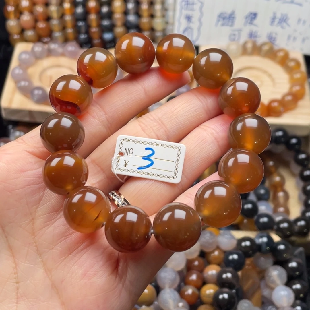 玛瑙/玉髓未镶嵌手链