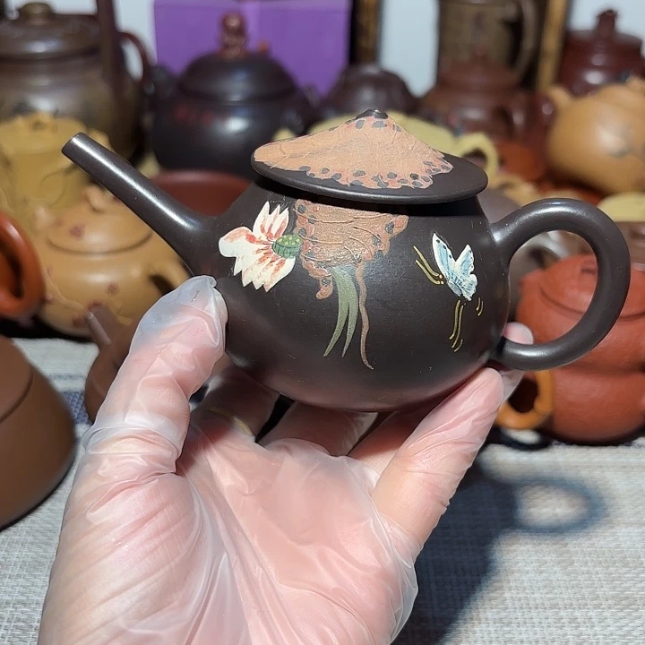 紫砂茶壶原矿宜兴紫砂