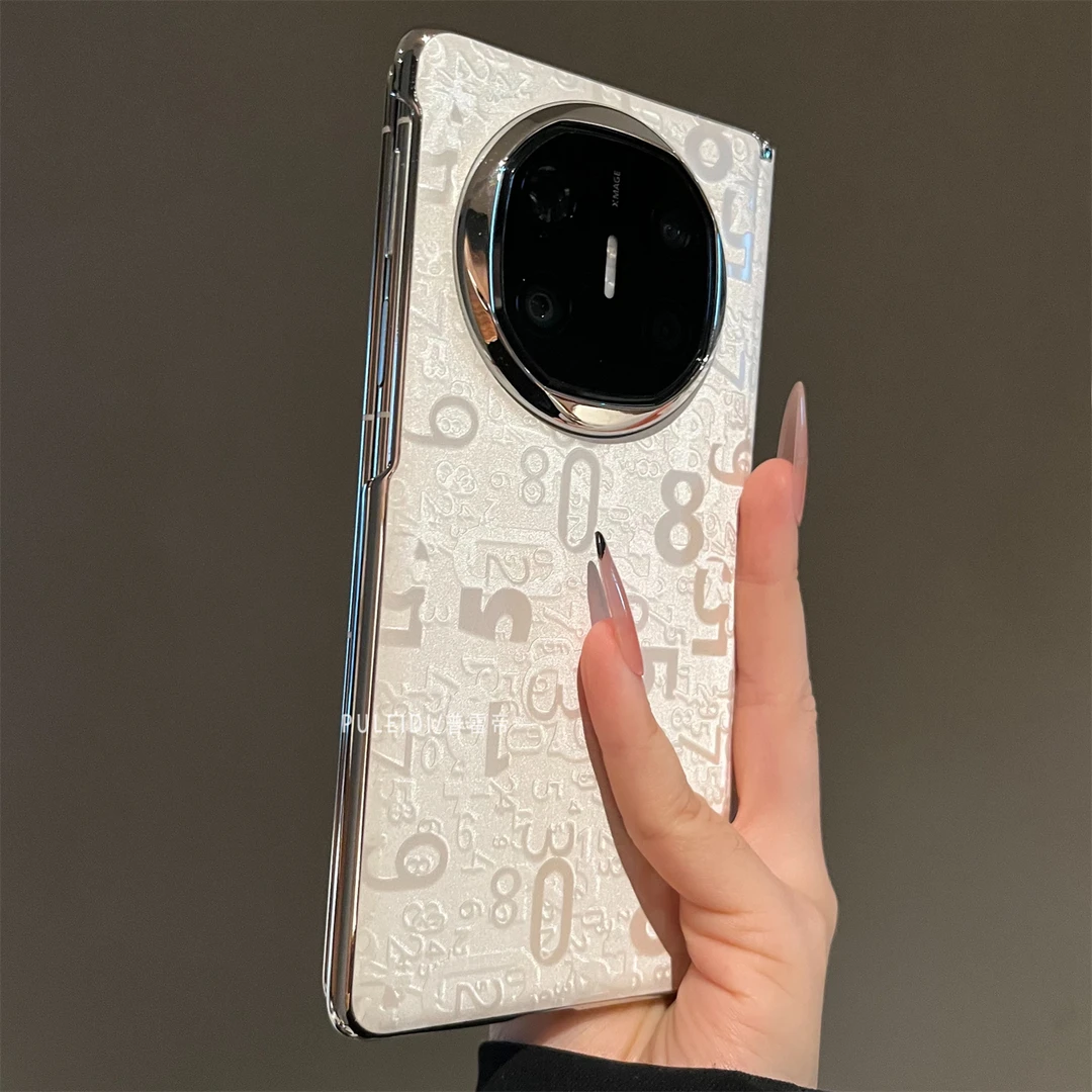 高档轻奢创意字母适用华为MateX6典藏版折叠屏手机壳X5磁吸中轴