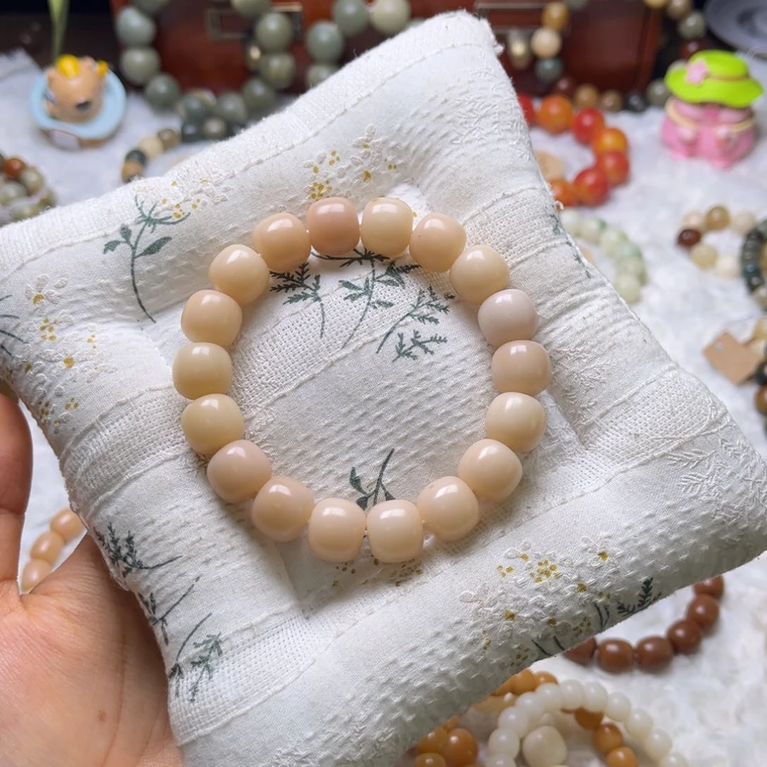 菩提根/象牙果吊坠微瑕蜜桃桶808