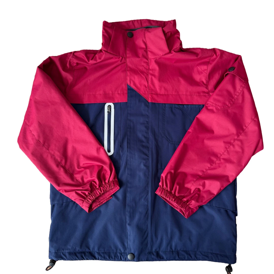 谈固小学冲锋衣冬季两件套冲锋衣加厚保暖