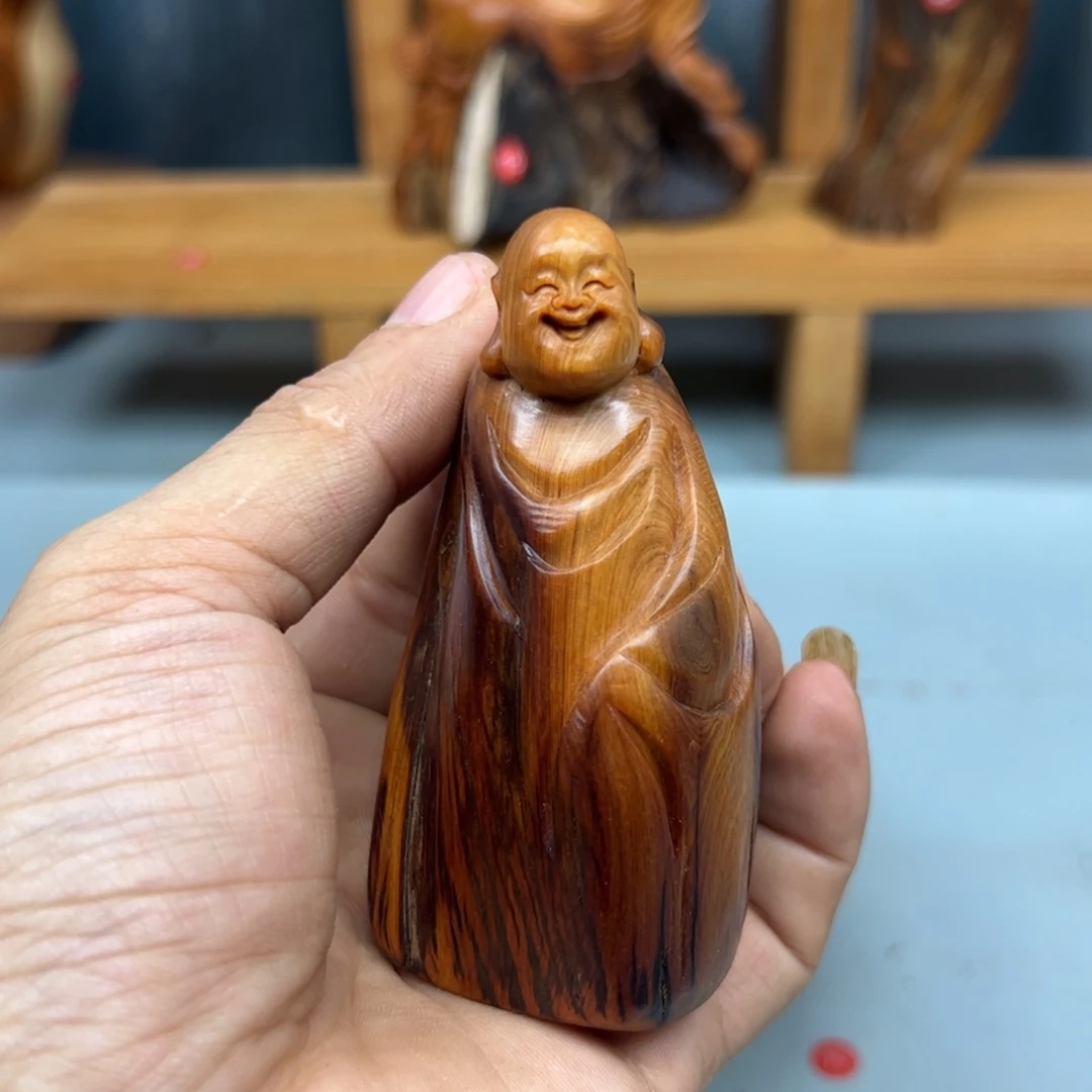 小***辛木崖柏木摆件手把件